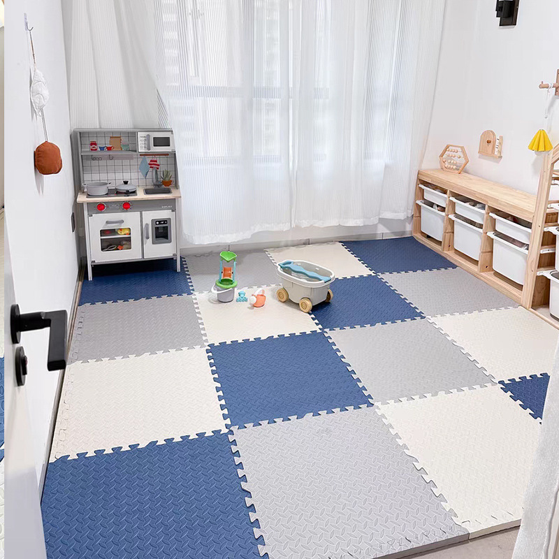 スプライスフォームフロアマット、子供用クロールマット、厚みのある家庭用マット、寝室の畳フロアマット、パズルクロールマット|undefined