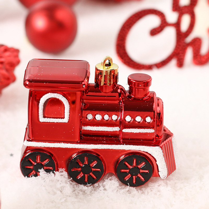 国境を越えたクリスマス装飾品65個の彩色クリスマスボールセットクリスマスツリー装飾セットストラップ|undefined