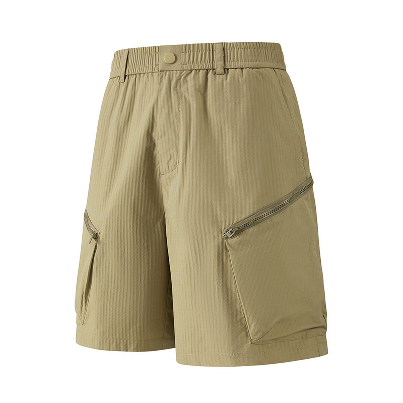 Men's Shorts, Five-Quarter Length Pants, Summer Outdoor Quick-Drying, Lightweight, Breathable Work Pants, Waterproof Casual Sports Pants, Beach Pants