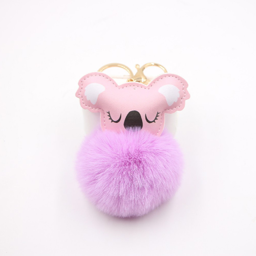 Koala Koala Boule De Cheveux Petit Pendentif Sac Porte-clés Accessoires Pendentif Cadeau En Gros display picture 1