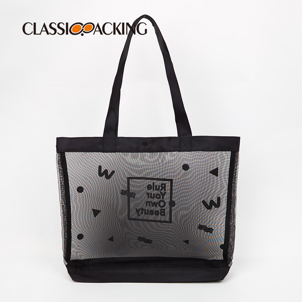 Bolso de malla simple moderno, todo fósforo, tendencia, bolso de mensajero de un solo hombro, bolso de alta capacidad, logotipo impreso