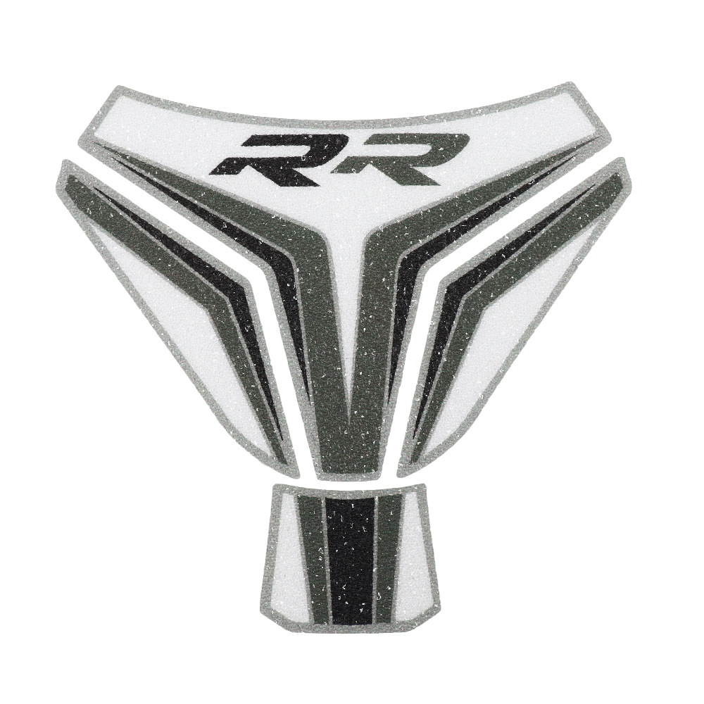 Adecuado para BMW S1000RR motocicleta modificado pegatina del tanque de combustible protección de espina de pescado pegatina esmerilada pegatina