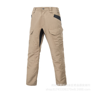 Cross-Border Source Manufacturer Outdoor New Military Fan Combat Pants Multi-Pocket Cargo Pants Tactical Pants Training Wear Wear-Resistant