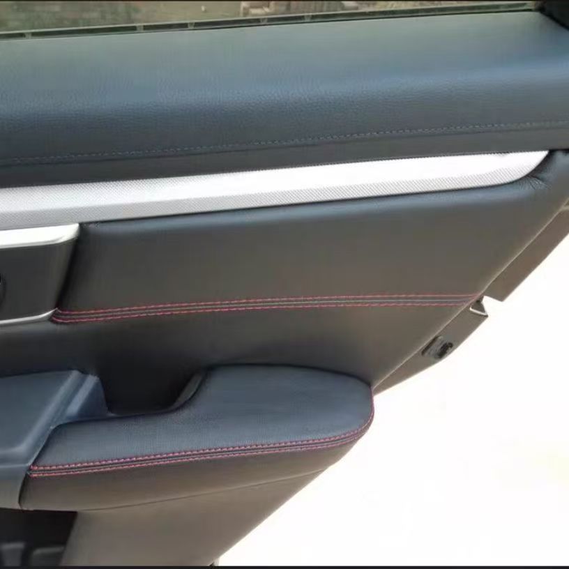 Cross-Border Applicable for 17-25 Year Old Crv Car Door Panel Armrest Cover Fabric Interior Modification Leather Door Lining Leather