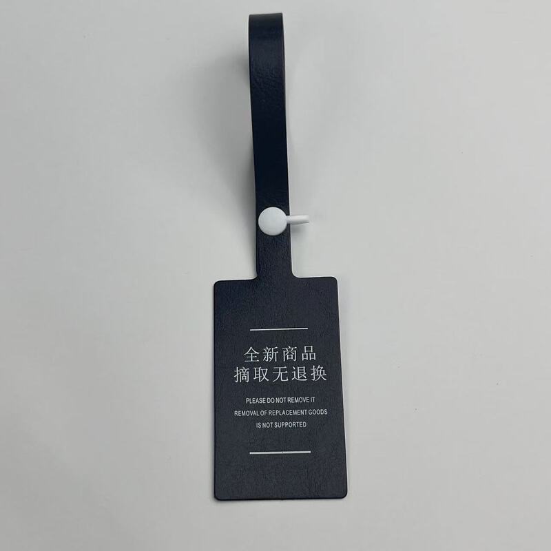 一次性防拆标签防拆扣吊牌服装防拆条皮革防盗扣|undefined