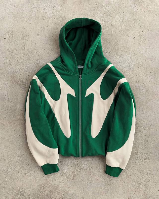 スポット欧米の秋冬の個性的な街頭のゴシックはファッションをつなぎ合わせて帽子のシャツのY2Kの原宿の風のコートのパーカーの卸売りをつなぎます。|undefined