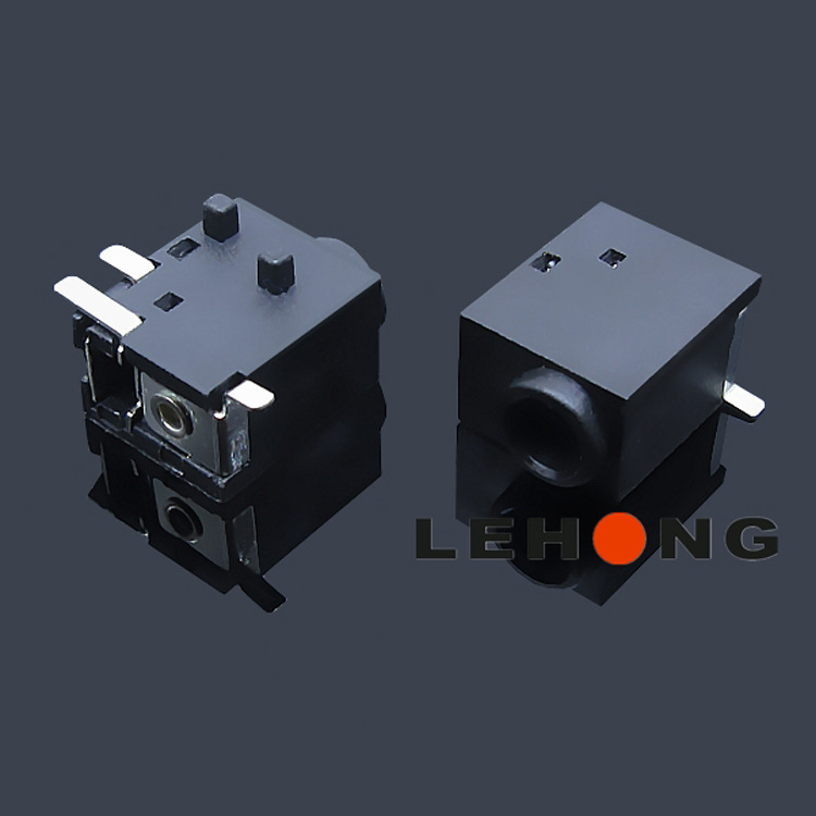 LH-DC-006TT贴片式/板上型DC1A大电流/直流电源母座/DC母座