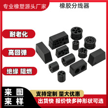 各种型号 直供机器人管线包定制 电缆橡胶分线器 异形规格