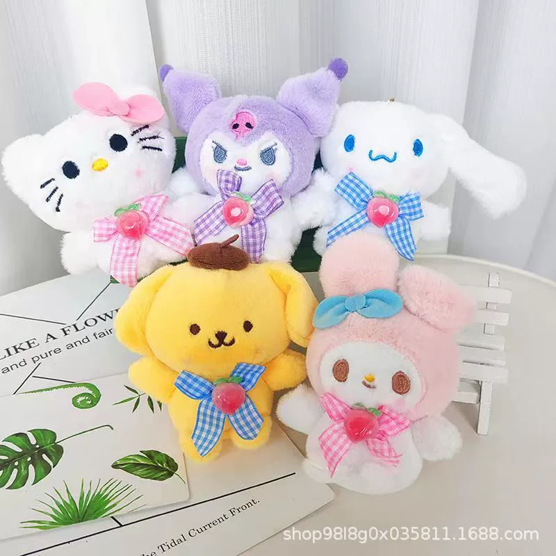 Плюшевый брелок Sanrio, кукла, кулон для учащихся