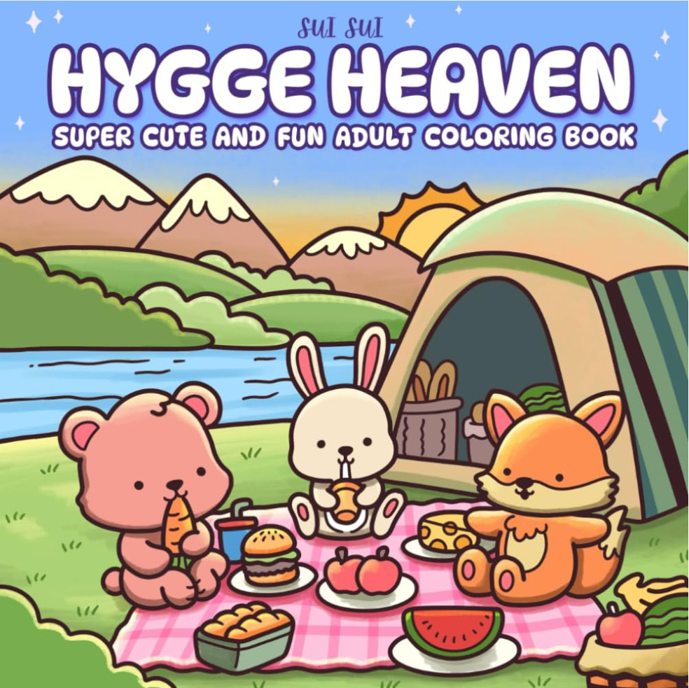 Inventario transfronterizo nuevo libro de colorear CUDDLE CUTIES libros de colorear para niños y adolescentes libros de colorear