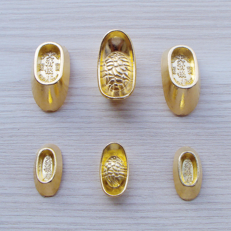 2026 Year of the Horse Small Ingot Feng Shui Ornament Alloy Resin DIY Pressure Cylinder Decoration Wholesale Minimum Order 1 Copper Coin 2026 Year of the Horse Small Ingot Feng Shui Ornament Alloy Resin DIY Pressure Cylinder Decoration Wholesale Minimum Order 1 Copper Coin