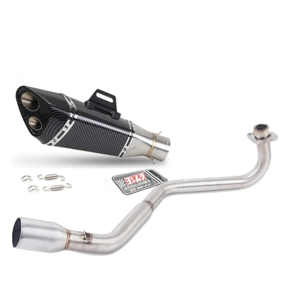 front section side row | Motorcycle exhaust pipe - full-set-f