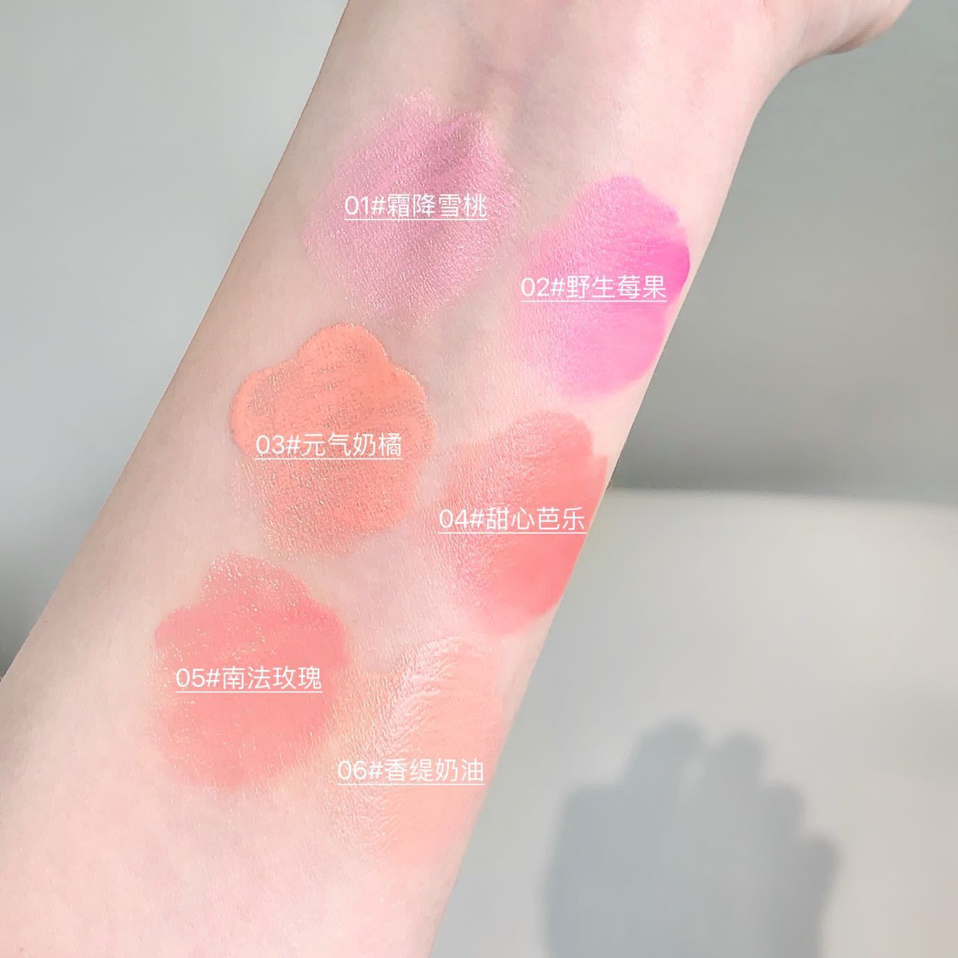 Rubor Liquido de Maquillaje Natural, Efecto Natural, Alta Pigmentacion