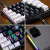 K710 gaming mechanical keyboard TYPE-C key line is separated from the can axis computer game wired mechanical keyboard