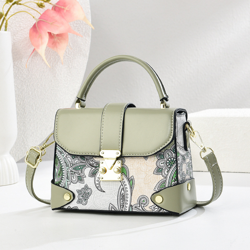 Bolso de mujer atmosférico de un solo hombro de moda de todo fósforo portátil nuevo patrón tejido fabricante bolso de mujer bolso de mensajero 2025