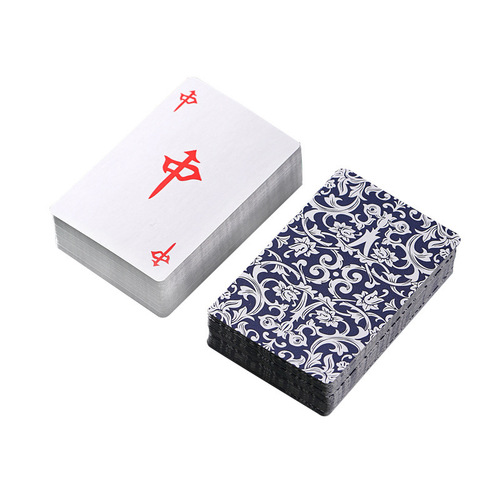 Mahjong cards paper cards home portable travel thick paper 144 pieces wide version mahjong playing cards dice wholesale