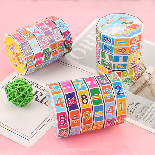 plastic Rubik's cube