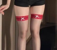 玫红蕾丝花边丝袜过膝袜薄款夏季女蝴蝶结长筒丝袜短款纯欲丝袜|undefined