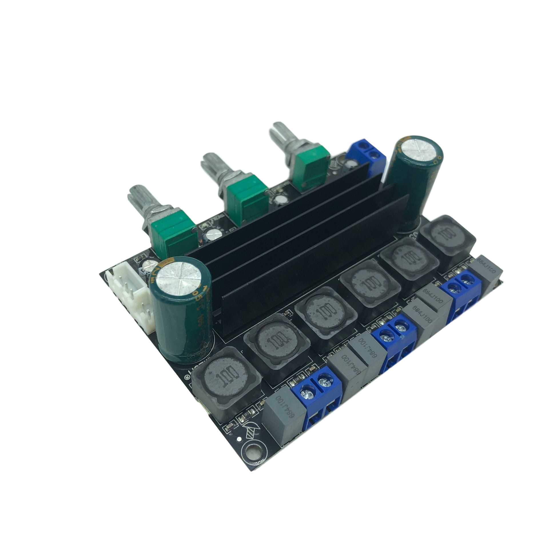 TPA3116D2 大功率HIFI数字2.1超重低音炮功放板10-25V成品板