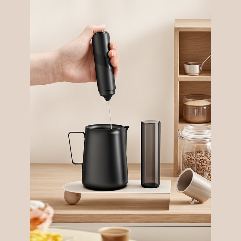 苏宁打奶泡器咖啡打泡器家用电动奶泡机牛奶搅拌器手持打发器2313|undefined