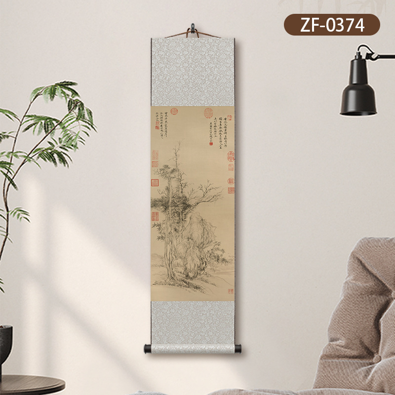 ZF-0374 Qing Yu Shouping 모조 Ni Kui 고대 나무 클러스터