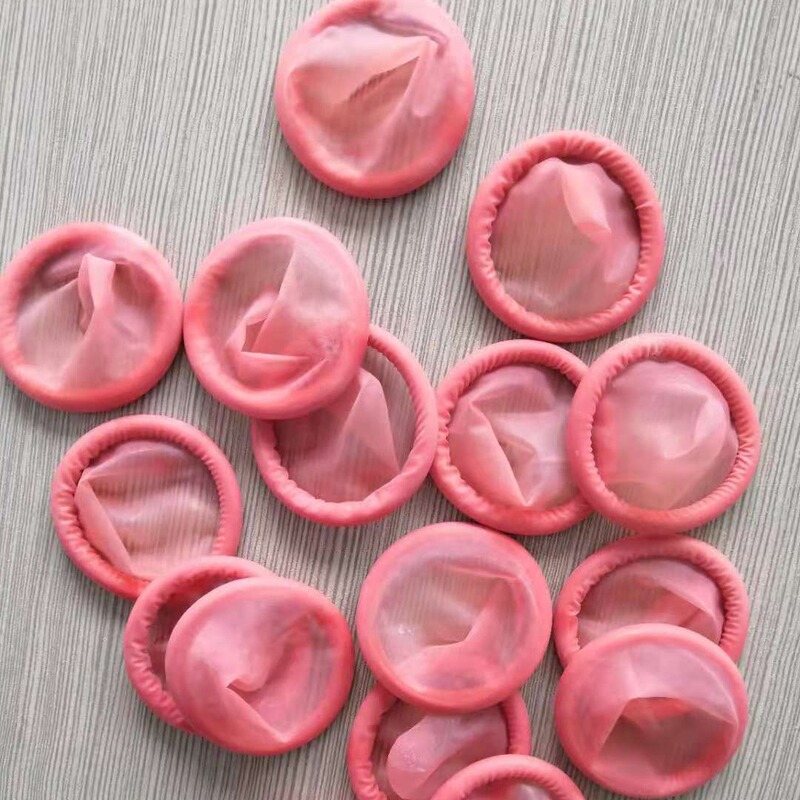 Cheap Pink Colored Latex Dry Condoms Fishing Gear Supplies Rubber Wig Supplies Condoms Low Price Export Safe