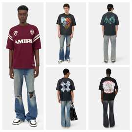 am1r1长期有货美式潮牌VINTAGE T SHIRT纯棉男装短袖t恤上衣tee