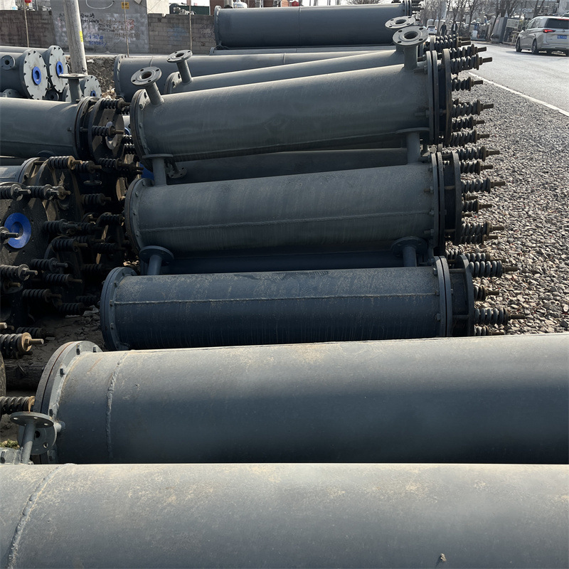 出售二手石墨冷凝器 列管式冷却设备 化工真空冷凝设备