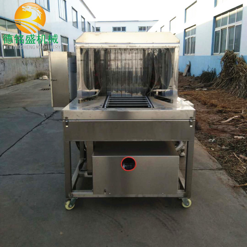 浙江筐子清洗消毒机 海鲜筐消毒机器 豆制品筐清洗消毒一体机