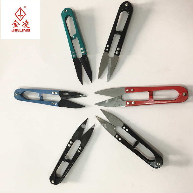 小剪刀剪线头锋利弹簧纱剪十字绣线头剪裁缝服装厂金凌缝纫机