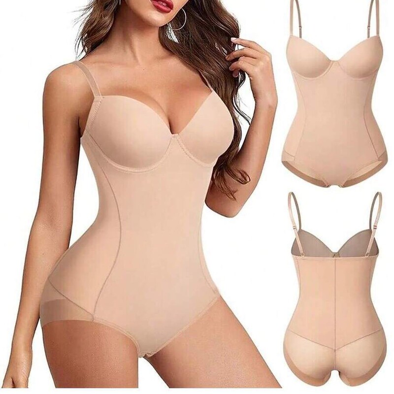 Cross-Border Hot-Selling New Backless Shapewear Bodysuit, Sexy Bust-Enhancing Bodysuit, Breathable and Comfortable Tight-Fitting Garment Cross-Border Hot-Selling New Backless Shapewear Bodysuit, Sexy Bust-Enhancing Bodysuit, Breathable and Comfortable Tight-Fitting Garment