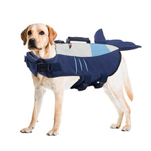 跨境狗狗救生衣泳衣可定制宠物衣服小型犬夏季反光浮力宠物游泳衣