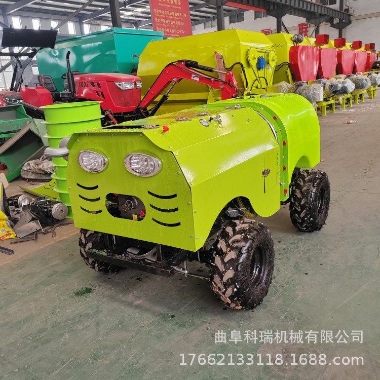 科瑞遥控四轮打药机 新型果树自走式喷雾机 适用各种地形的打药车