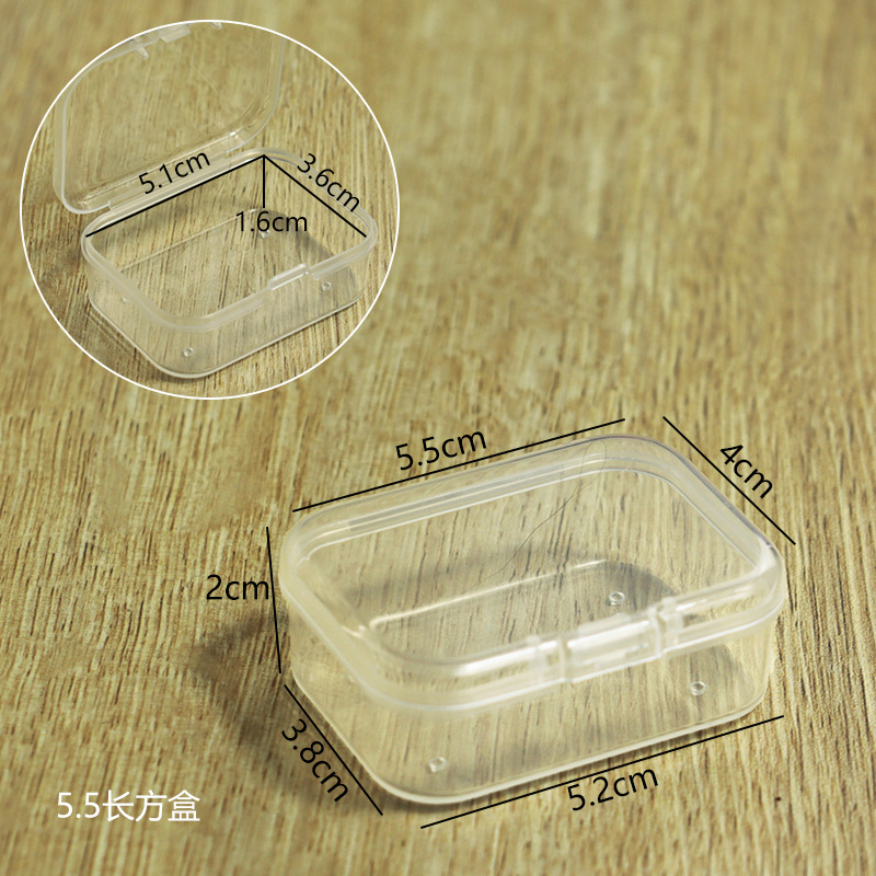 Transparent 5.5*4*2cm