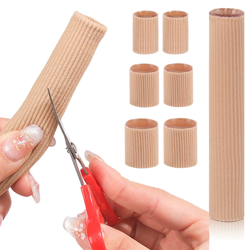 Открытая волоконная гелевая защитная крышка для пальцев