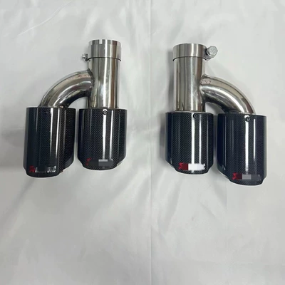 Modified Rear Lip with Lights, Big Surrounded - special-tail-throat-for-original-car-exhaust-carbon-fiber