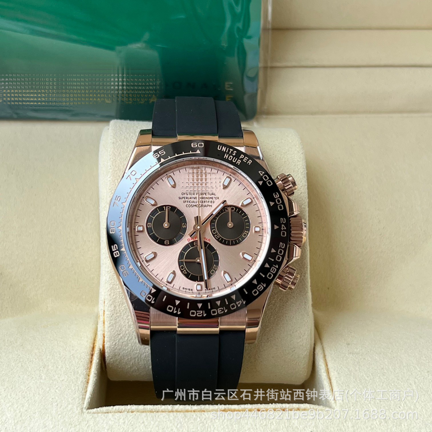 Transfronterizo Watch7750 cronógrafo Shawn Yue cemento gris Ditong reloj automático reloj mecánico pareja comercio exterior
