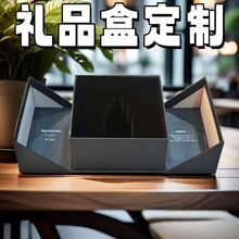 白卡纸盒礼盒空盒特产茶叶礼品盒保健品口红化妆品彩盒包装盒定制