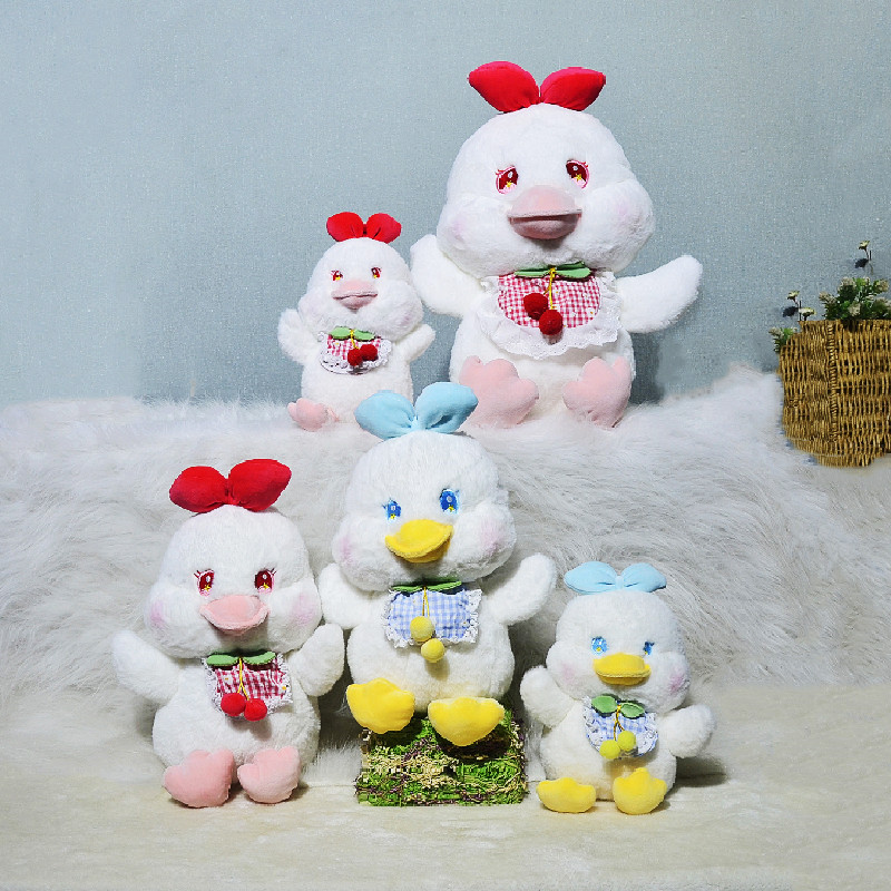 Lindo pato muñeca abrazo pato peluche juguete niños muñeca animal almohada regalo grande al por mayor hembra
