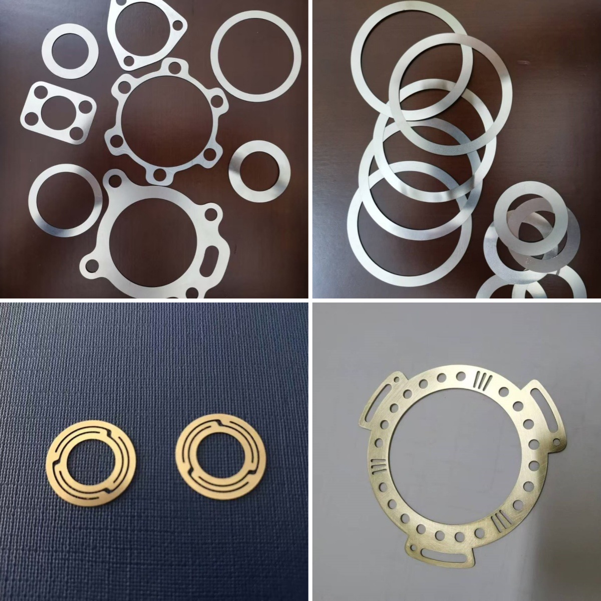 304不锈钢垫片U型E型薄垫片异形调整间隙片厚平垫圈非标垫片