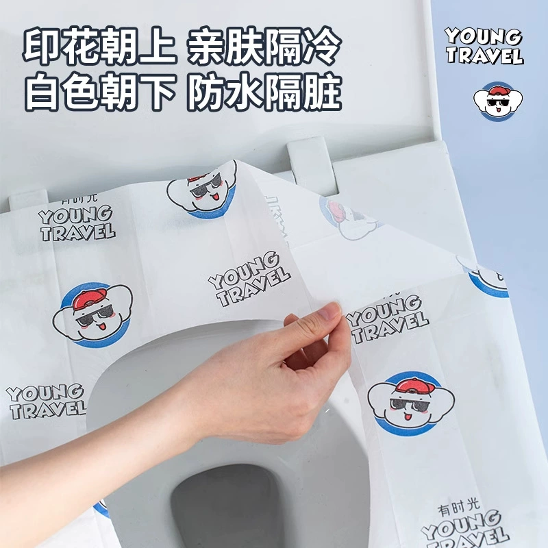 有时光 Disposable waterproof toilet for young mother, pillow for traveling, increased thickness