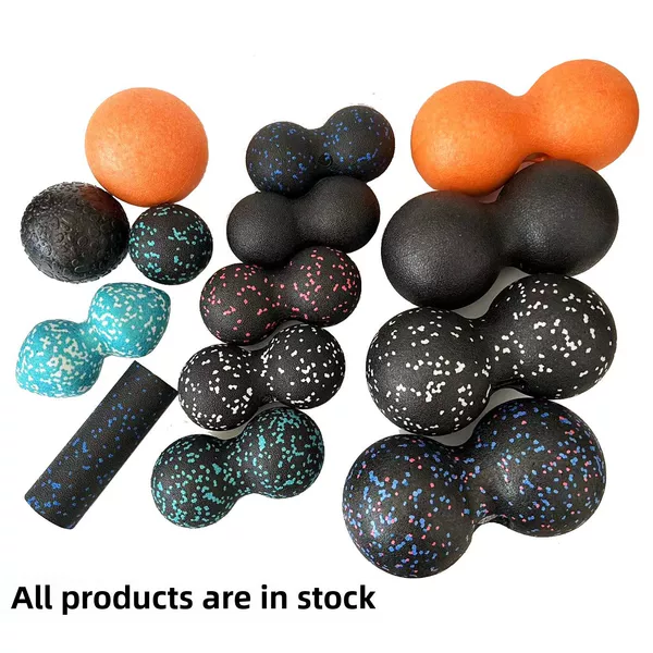 Epp Fascia Ball Peanut Ball Double Ball Muscle Foot Relaxation Yoga Fitness Ball Cervical Spine Rehabilitation Massage Ball