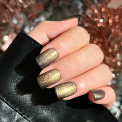 穿戴甲甲片批發穿戴甲 貓眼美甲片成品可拆卸高級 press on nails