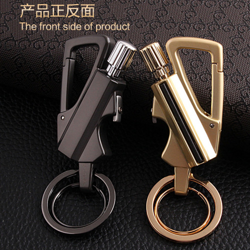 BCK2666 Multifunctional Matchstick Kerosene Lighter Creative Outdoor Waterproof Portable Alcohol Open Keychain Cross-border