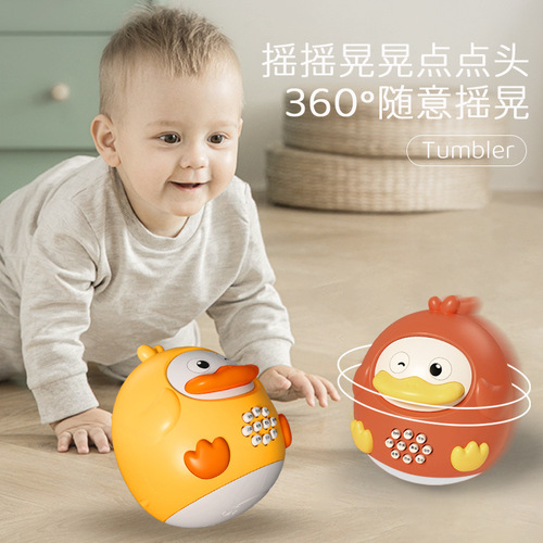 Children's early education enlightenment story machine cartoon cute tumbler toy infant and toddler educational multi-functional learning machine