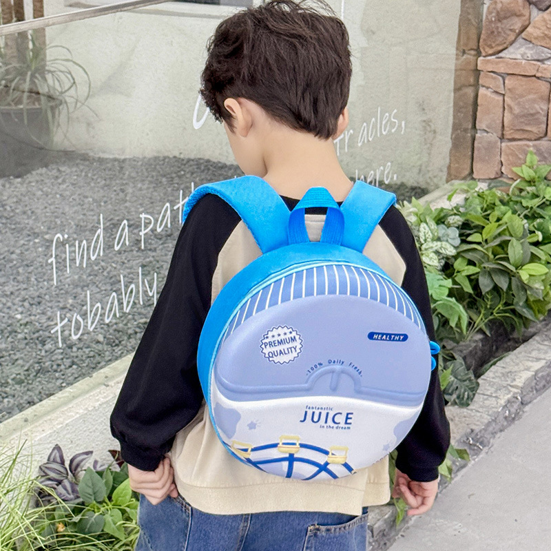 Jardín de infantes bolsas escolares de dibujos animados lindas cáscara de huevo ligera mochila para niños y niñas 2025 nueva mochila para niños