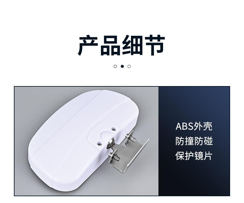 Car Wide-Angle Reversing Mirror Auxiliary Rearview Mirror Blind Spot Mirror Car Reflective Wide-Angle Mirror Coach Car Rearview Mirror