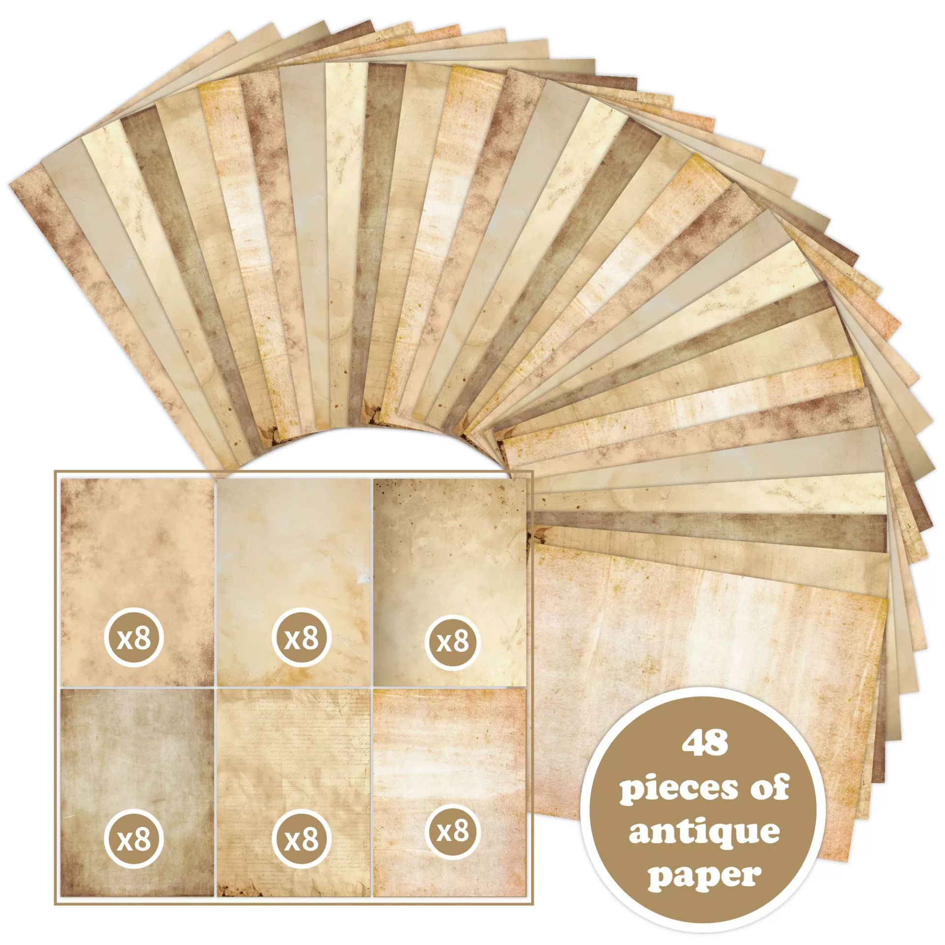 Амазонская канцелярская бумага 48 листов ретро ностальгия a4 двусторонняя канцелярская бумага DIY ручной книги для записи декоративных материалов Бумага для печати