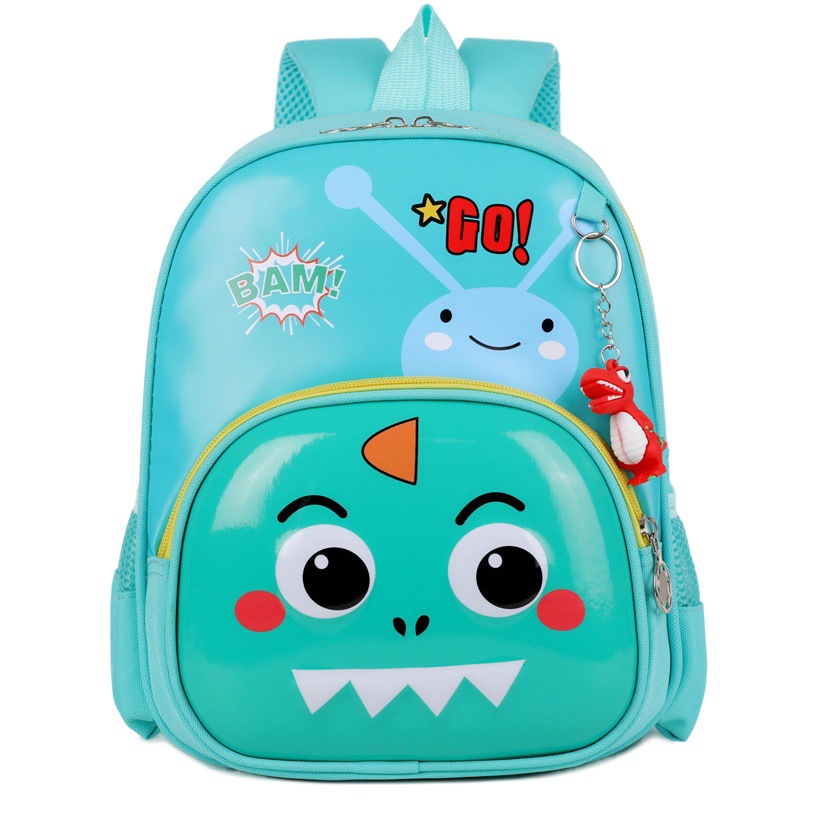 Mochila de jardín de infantes estilo caricatura para niños y niñas, mochila infantil para edades de 2 a 7 años, mochila de cáscara de huevo para exportación, protección de la columna vertebral, reducción de la carga.