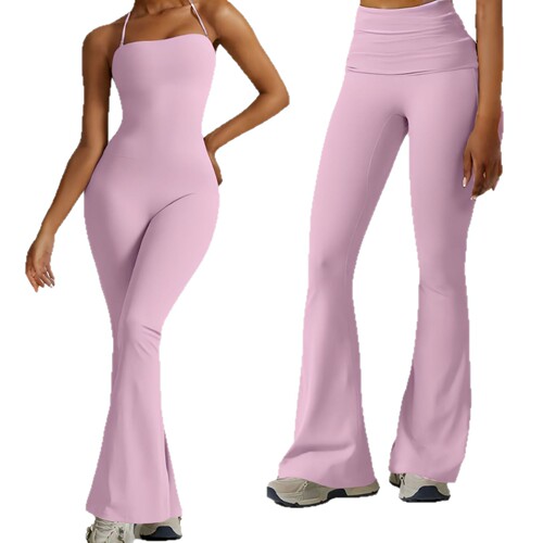 TK hit four-season models, 2-wear yoga jumpsuits, quick-drying outdoor sports fitness clothes, women's jumpsuits